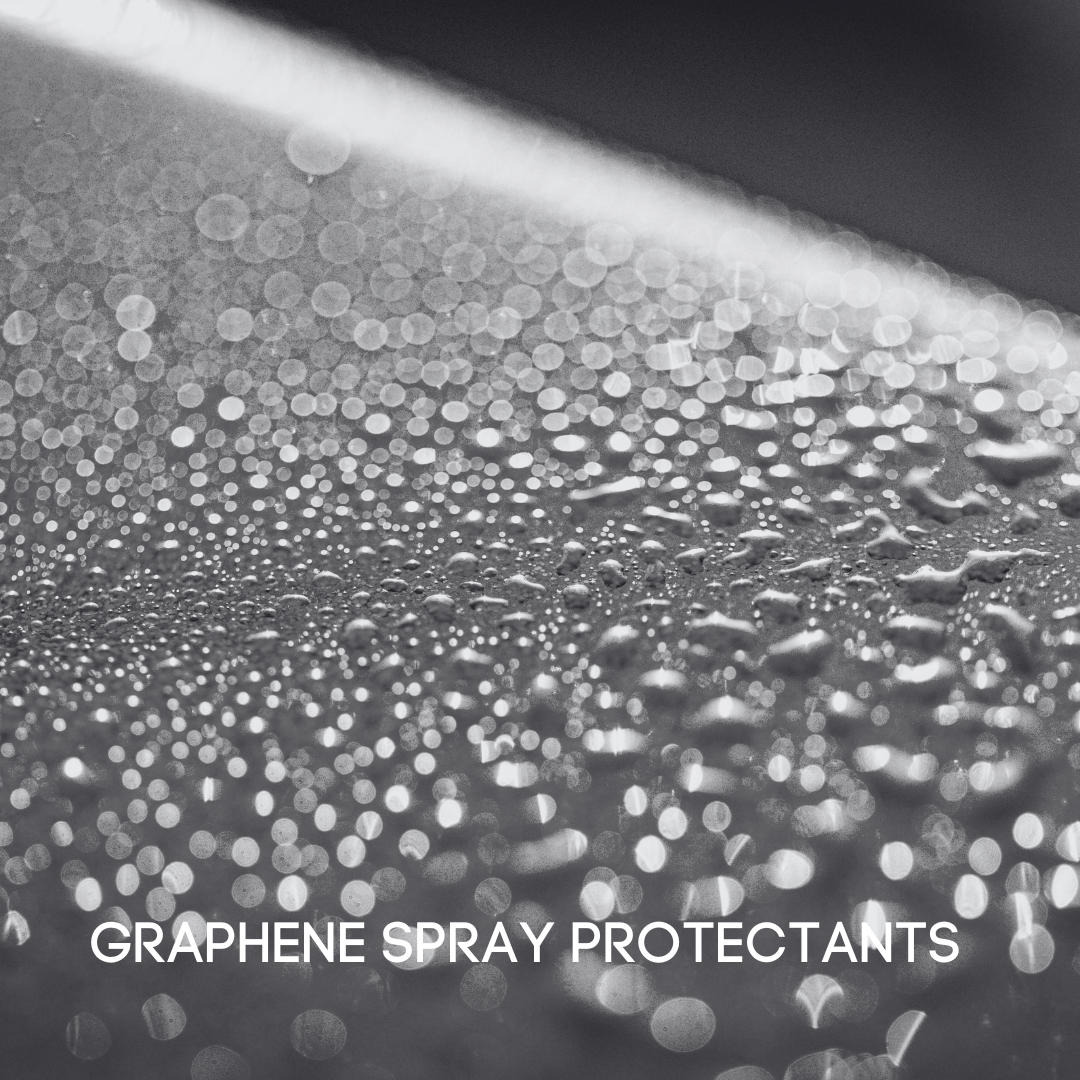 Graphene Ceramic Protectant beading on boat