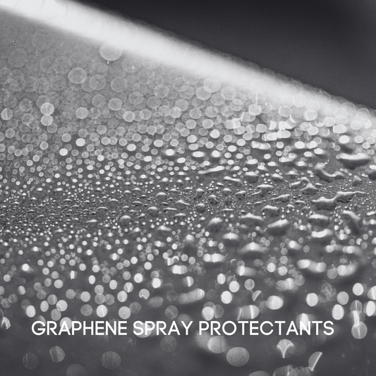 Graphene Ceramic Protectant beading on boat