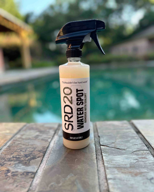 SRD20 Water Spot remover with sealant boat deatialing