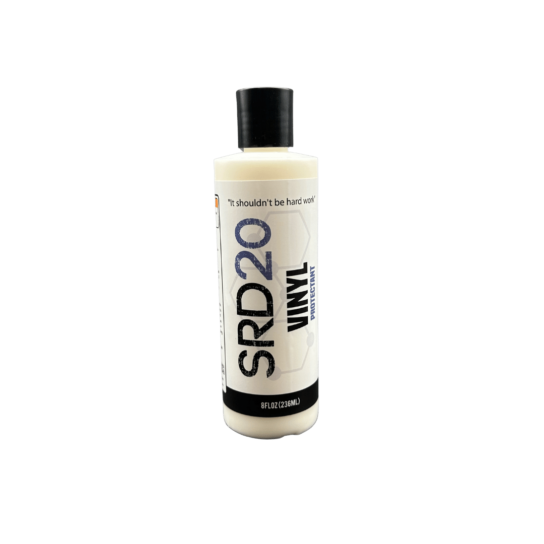 SRD20 Vinyl Protectant, Vinyl Conditioner Rubber protectant and Plastic Restorer