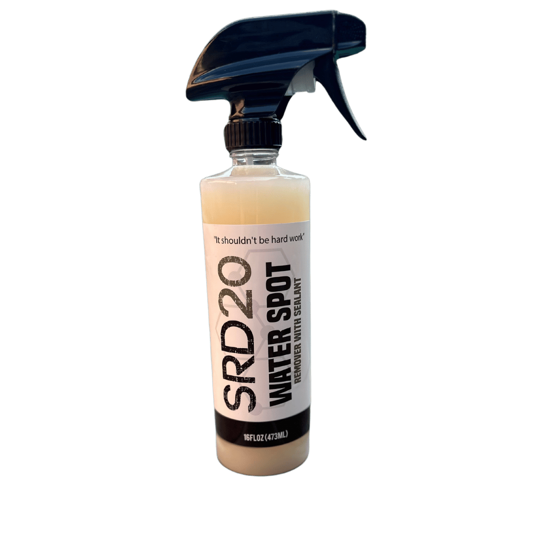 SRD20 Water Spot remover with sealant boat detailing