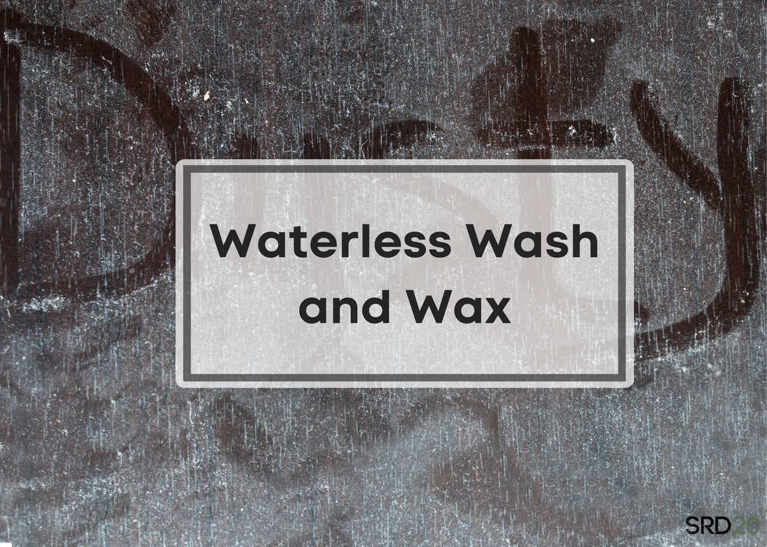 Waterless Wash and Wax graphic