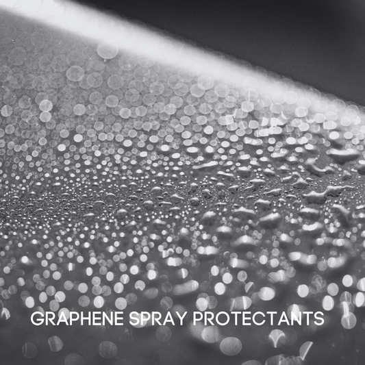 Graphene Ceramic Protectant beading on boat