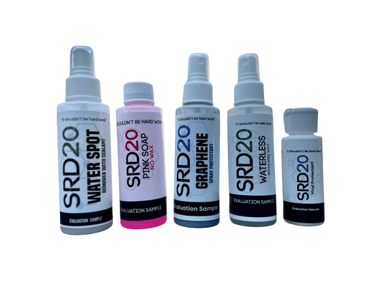 Value-sized boat detailing kit