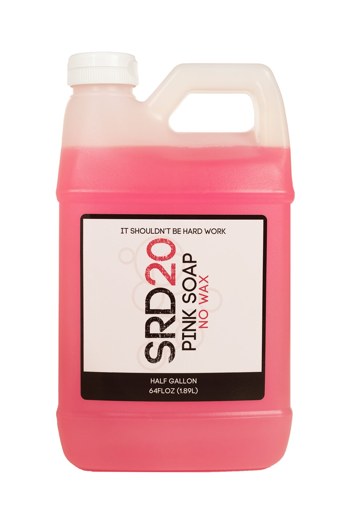 SRD20 Pink Boat Soap in 64oz value size
