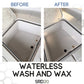 SRD20 Waterless wash and wax for boats boat cleaning before and after