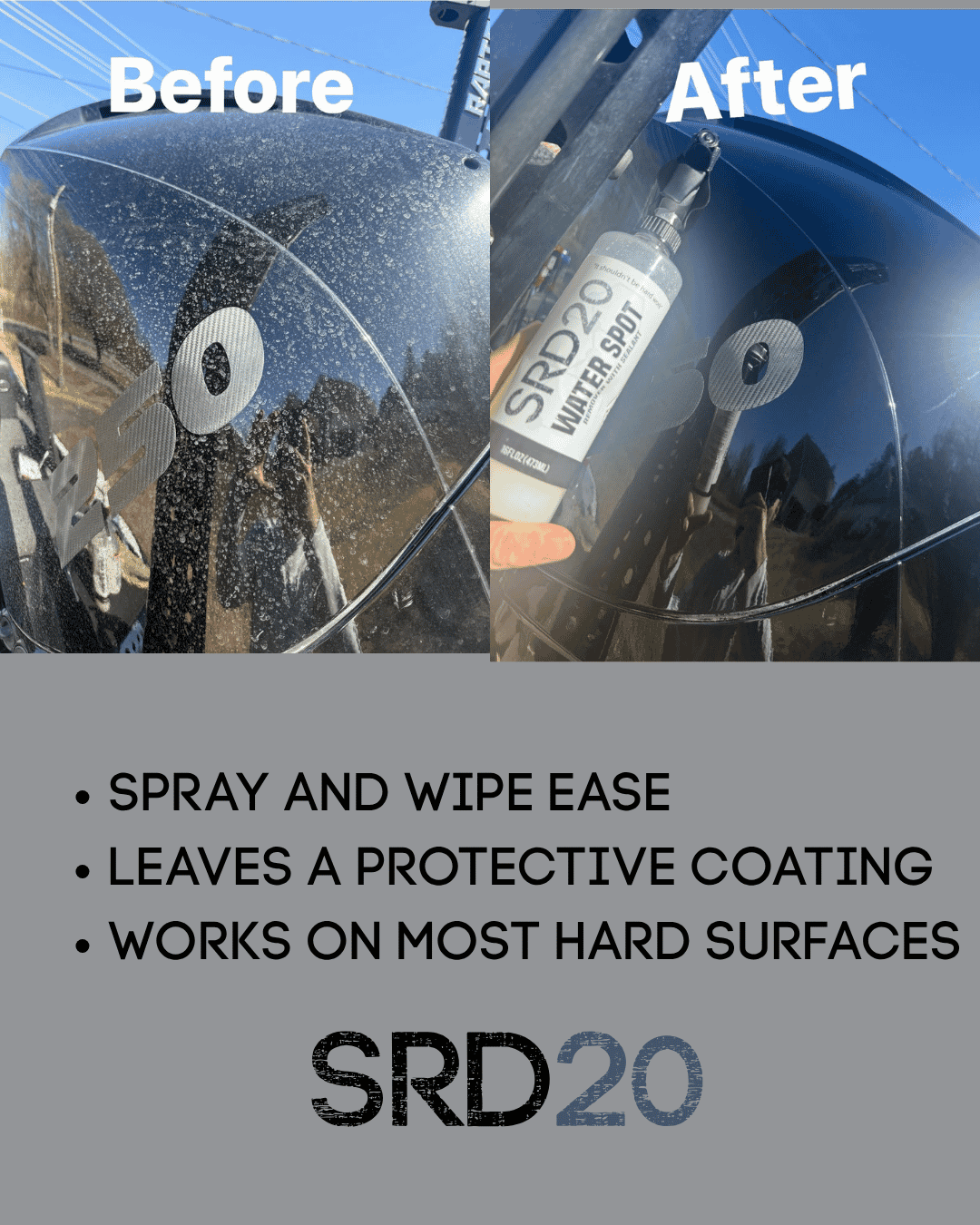 Boat Water Spot Remover with Polymer Sealant