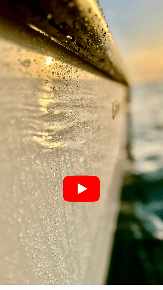 Link to YouTube video demonstrating how to apply SRD20 Boat Wax on boat