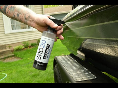 Link to Youtube video of SRD20 Graphene spray protectant the best boat wax